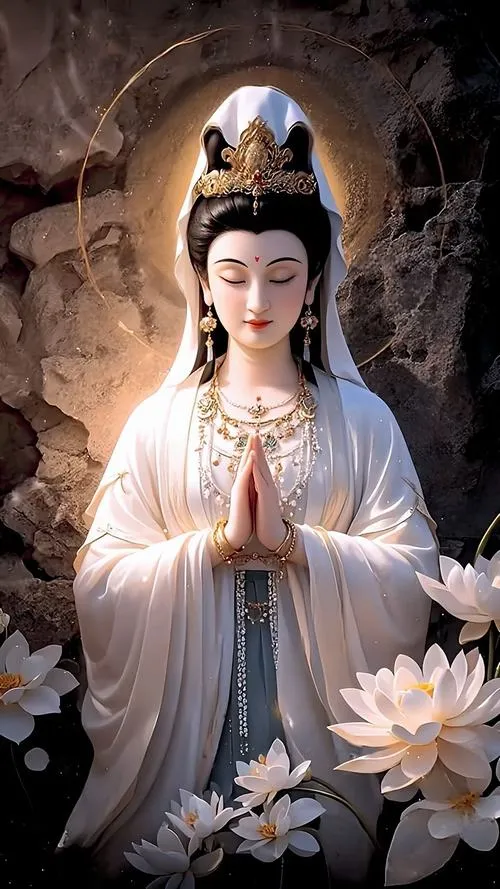 Lễ bái gắn với cầu an trong không gian điện thờ trang nghiêm