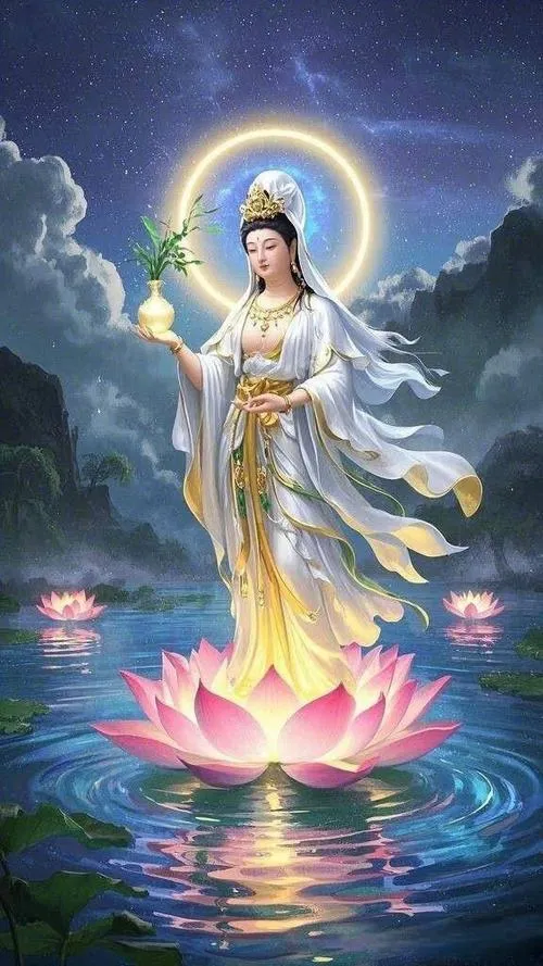 Nổi bật lòng từ bi qua cành dương liễu mềm dịu dàng