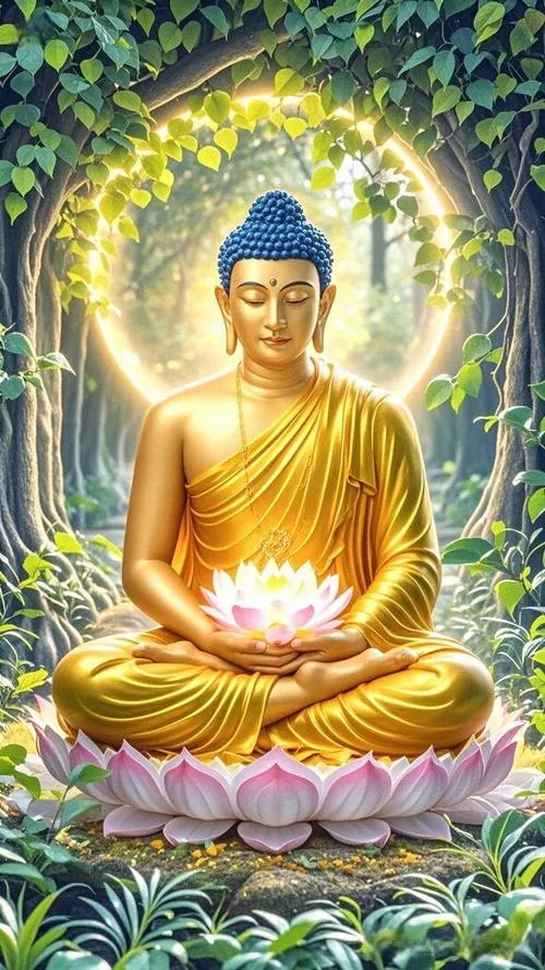 Bộ Phổ Hiền Bồ Tát đứng gần tượng Phật tăng trang nghiêm