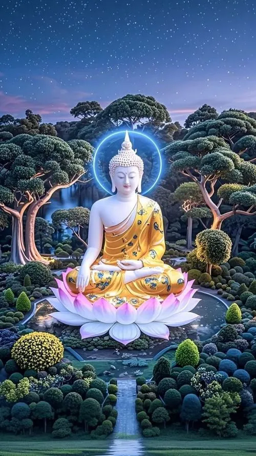 Giữ tĩnh tại qua tư thế thiền và ánh sáng dịu