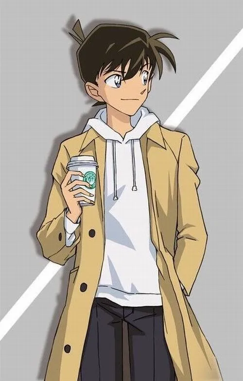 Ảnh Kudo Shinichi cùng đạo cụ vĩ cầm, vibe Sherlock Holmes, hợp người thích chất trí tuệ