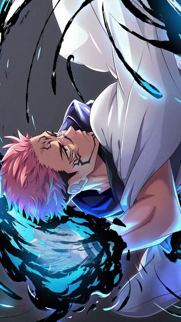 Hình nền PC Sukuna dùng Phục Ma Ngự Trù Tử, cảm giác không rào chắn phủ kín phạm vi