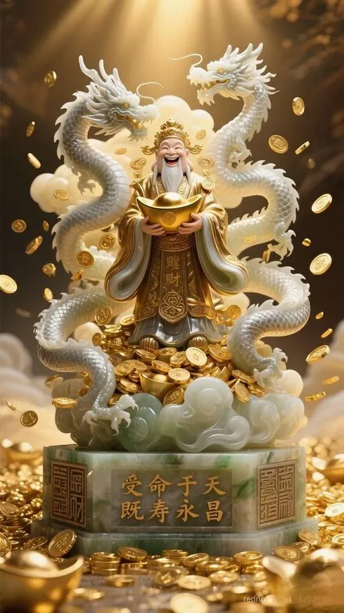 Hình nụ cười phúc hậu của Thần Tài tạo thiện cảm