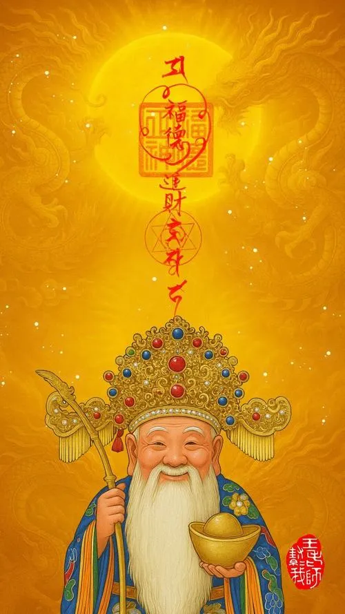 Tranh bát nhang và đèn thờ tạo không gian trang nghiêm