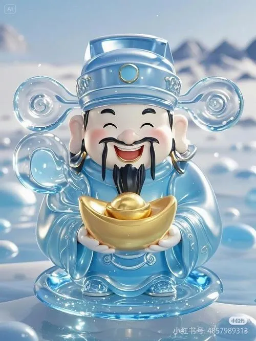 Tranh Thần Tài đặt bàn thờ Thần Tài giúp gia chủ đón lộc