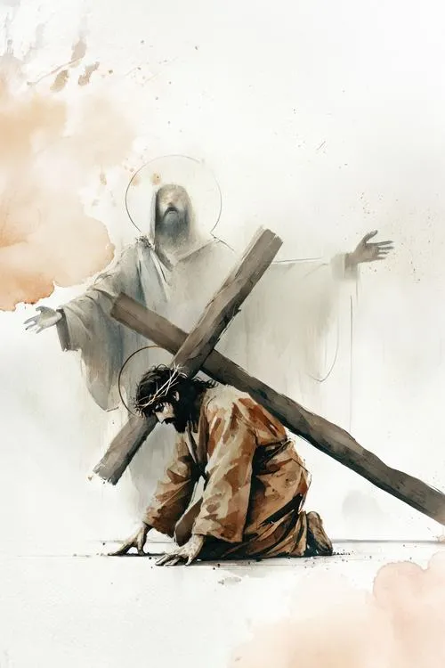 Truyền cảm giác bình an khi thánh giá tạo điểm nhấn thị giác cho bàn thờ