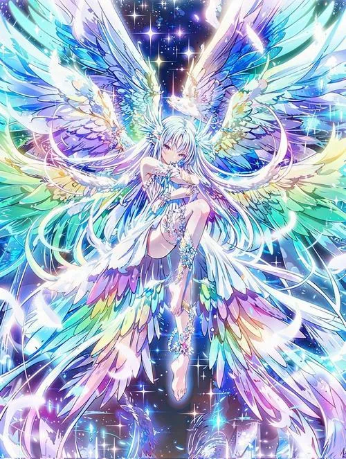 Ảnh thiên thần anime đẹp có thật sự làm bạn thấy lòng mình dịu lại không