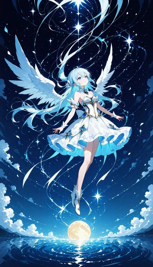 Ảnh thiên thần anime đẹp khiến người ta tranh cãi: thuần khiết hay chỉ là ảo tưởng