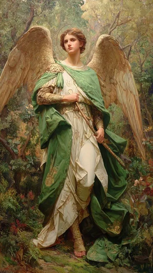 Hình ảnh thiên thần mang đôi cánh như lời hứa che chở giữa những ngày mệt