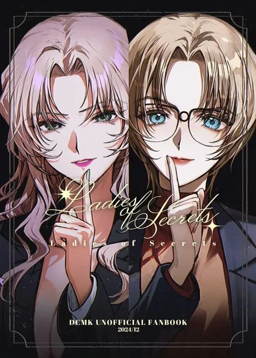 Hình ảnh Vermouth kiểu thảm đỏ, tóc vàng óng, môi đỏ trầm, khí chất hơn cả lời giới thiệu