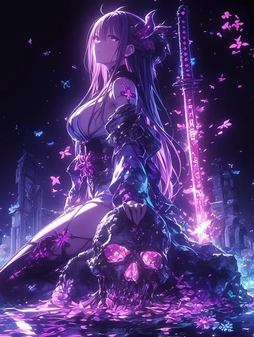 Hình cô gái xuất hiện giữa khu Harajuku mưa phản quang