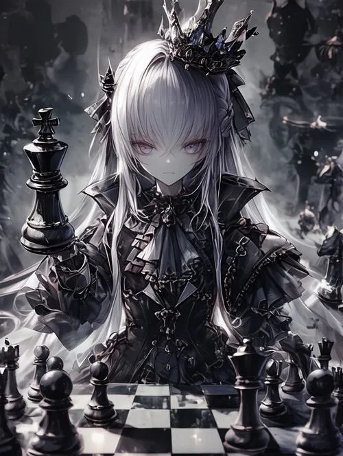 Ảnh anime nữ ngầu mang vibe nổi loạn, vừa kiêu vừa đẹp, vừa khó chạm vào