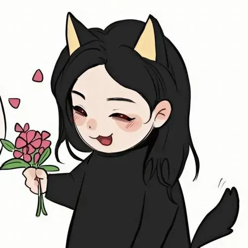 Hình đại diện ngầu avatar đơn giản đôi nữ ít chi tiết gương mặt