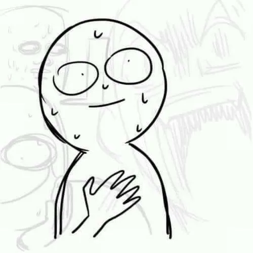 Những kiểu mặt thẳng băng trong minh họa, tạo tiếng cười bằng tương phản cảm xúc