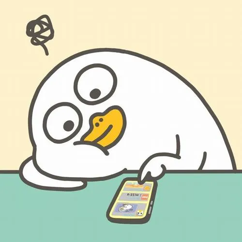 Minh họa mèo, chó, thỏ đầu tròn mắt lờ đờ, hợp làm sticker cho hội bạn thân