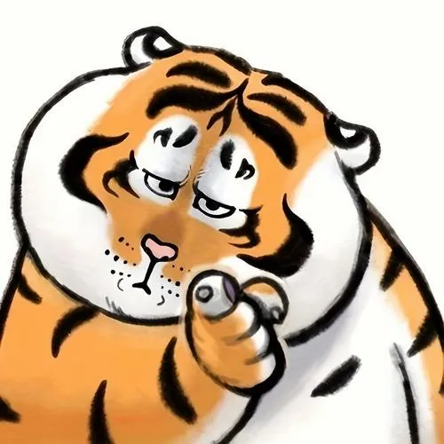 Chibi hài hước vô tri kiểu mắt lờ đờ, miệng một vạch, càng đơn giản càng buồn cười