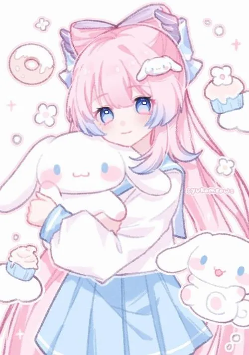 Từ má hồng đến mắt long lanh, vì sao ảnh chibi nữ cute luôn tạo cảm giác ấm áp