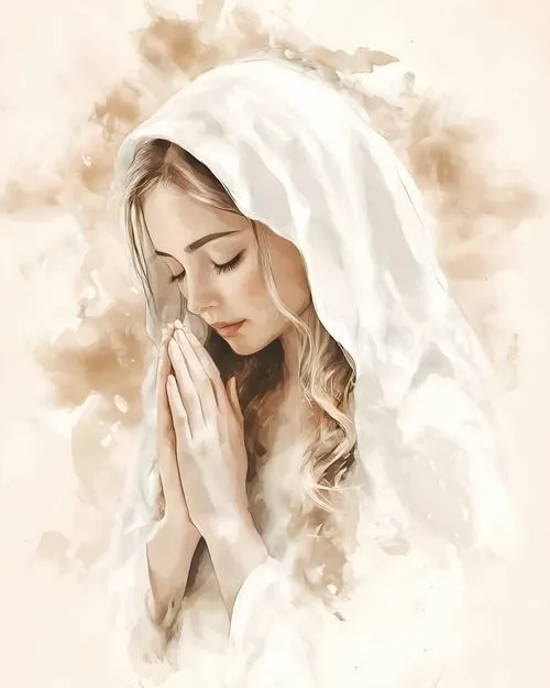 Hình ảnh đức mẹ Maria và những chi tiết nhỏ khiến người ta muốn dừng lại