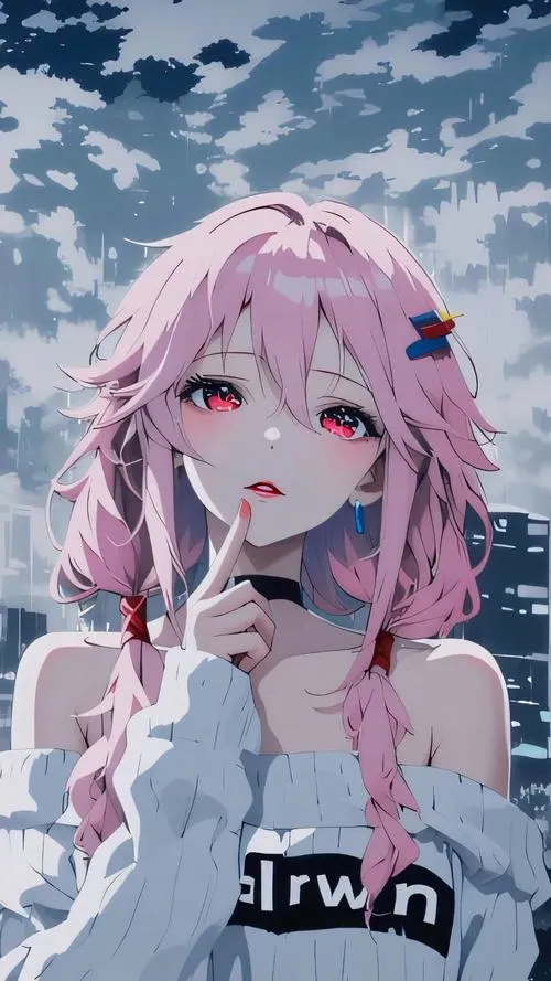 Mắt to long lanh phản quang dưới ánh đèn neon nhìn cực hút