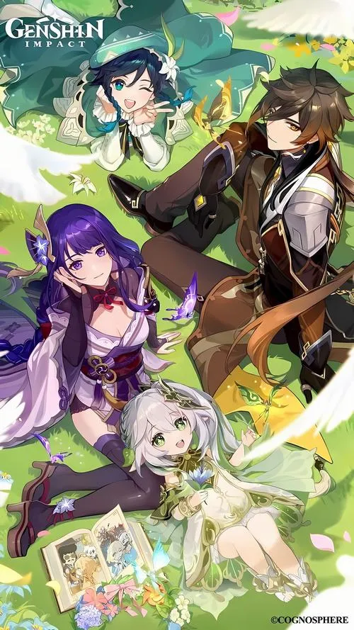 Ảnh fanart Gaming đẹp cận mặt mắt sáng, nụ cười rạng rỡ, glow đỏ ấm, nền sương núi