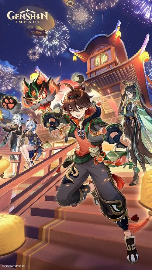 Ảnh nền Gaming đẹp, hiệu ứng lửa hắt viền, bố cục trung tâm sạch, icon không chìm khi đặt màn hình