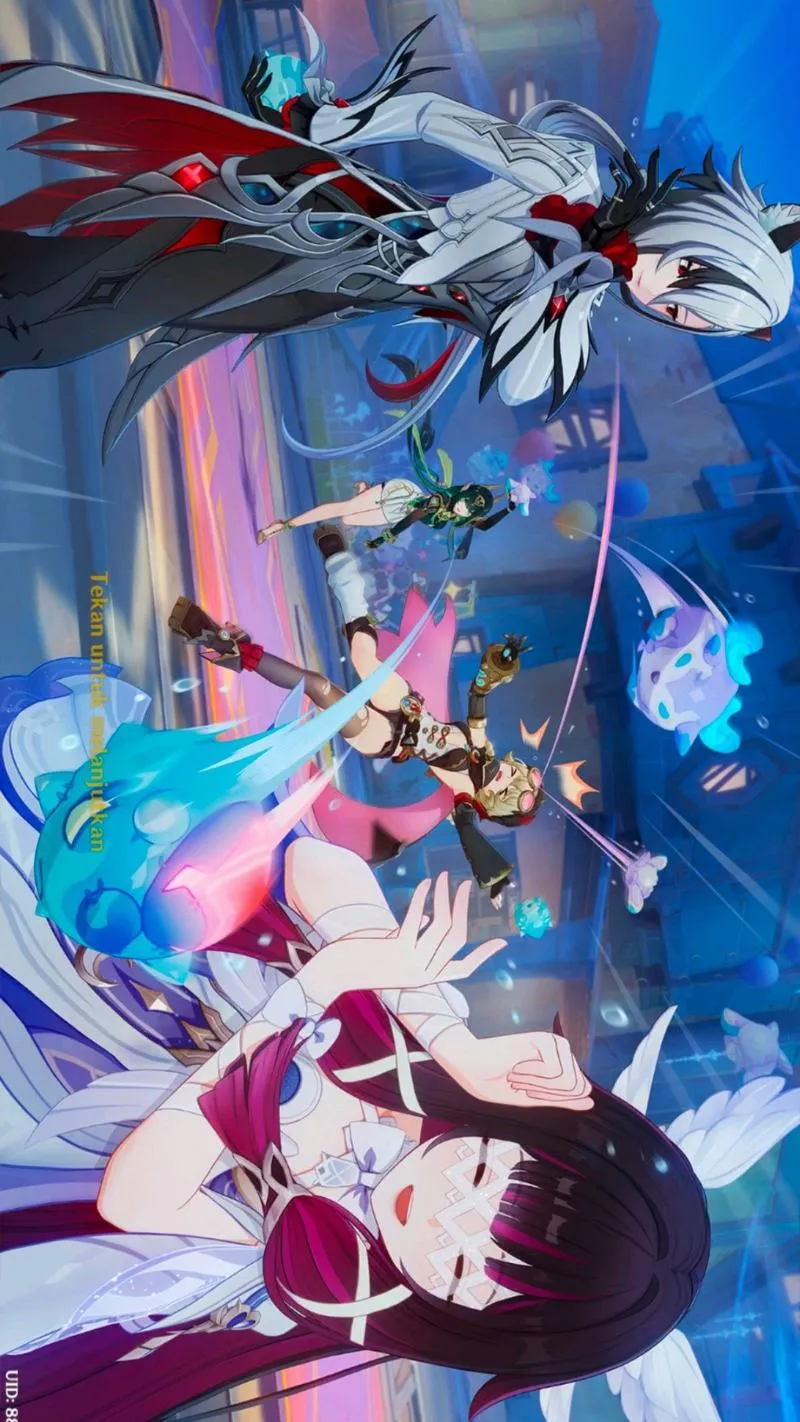 Hình nền ngầu hiệu ứng nguyên tố bùng nhẹ, viền sáng sắc, sắc độ lạnh, nhìn đã mắt