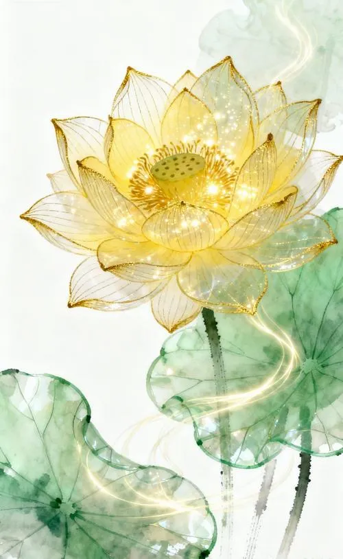 So sánh hoa sen trắng bên cạnh hoa sen vàng