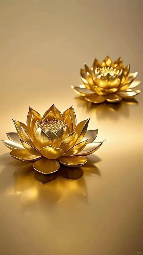 Đắm mình trong an yên cùng sen vàng thanh tịnh