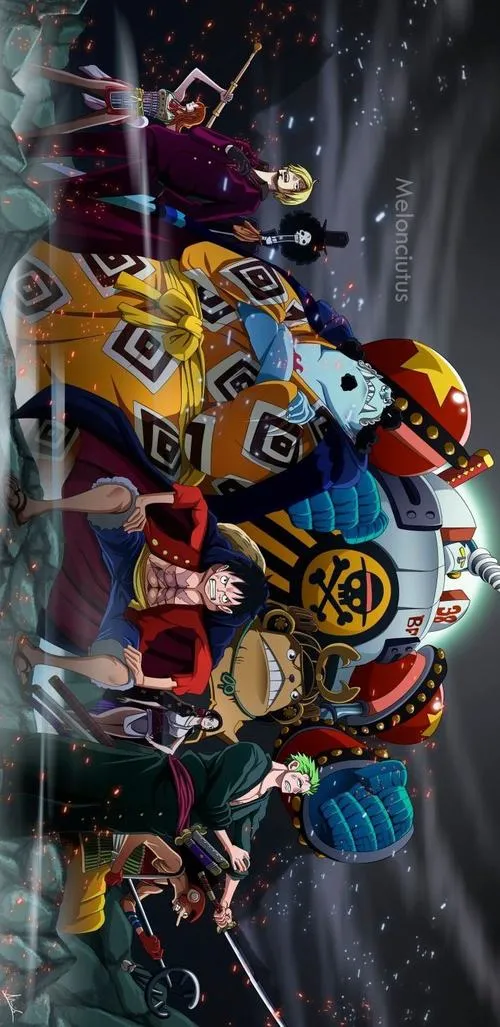 Ảnh 4K Luffy tung nắm đấm cao su, gợi lại Gomu Gomu bẻ cong mọi khoảng cách.