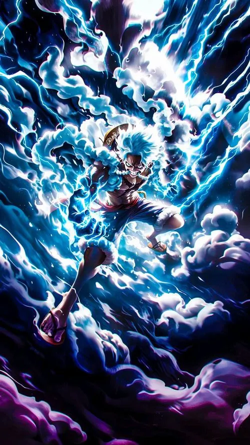 Ảnh fanart Chiến binh Tự do ngồi giữa vòng lửa đỏ cam, nụ cười rộng, hợp làm avatar ngầu