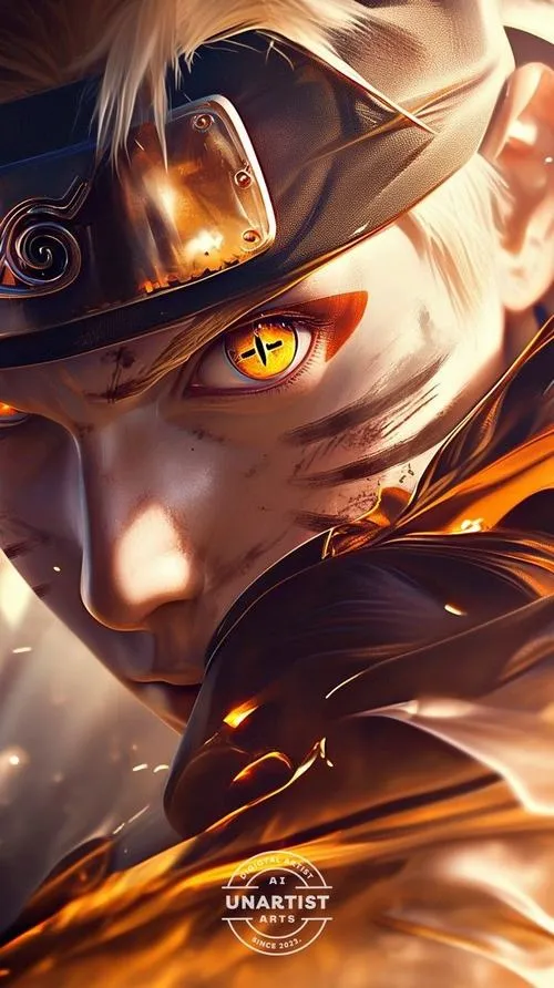 Ảnh 4K fanart quỷ hồ đỏ kiểu Cửu Vĩ, khói mù, hợp làm nền tối tương phản