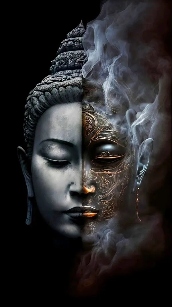 Mảng Hào quang chạm viền sáng tạo khung tối viền sáng