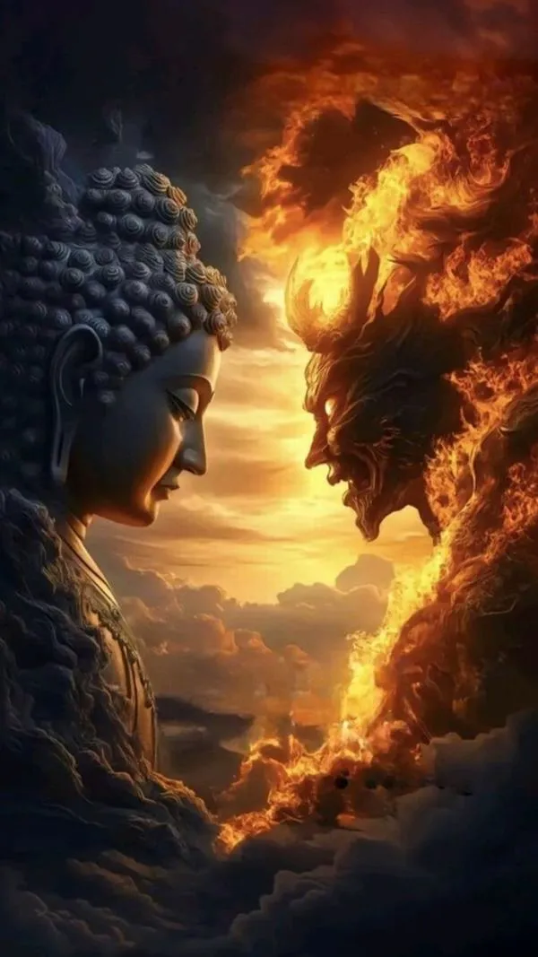 Cảnh Thiền định giữa mây khói giúp tịnh tâm an yên