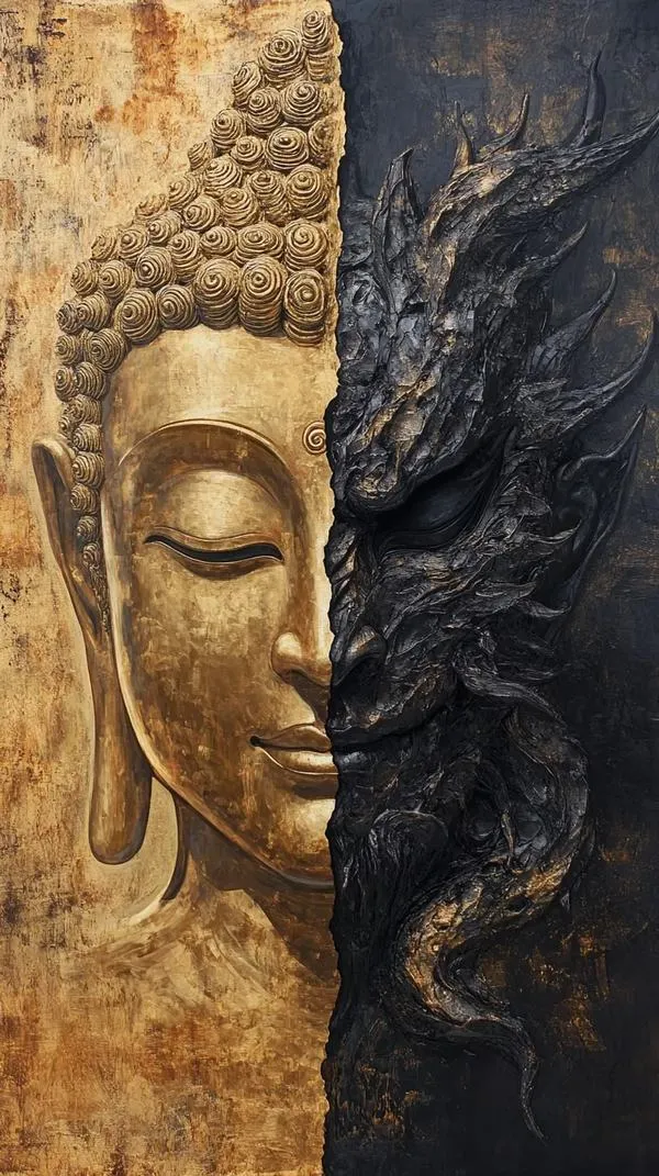 Dáng Dạ Xoa nổi trong lửa và khói đen lạnh gáy