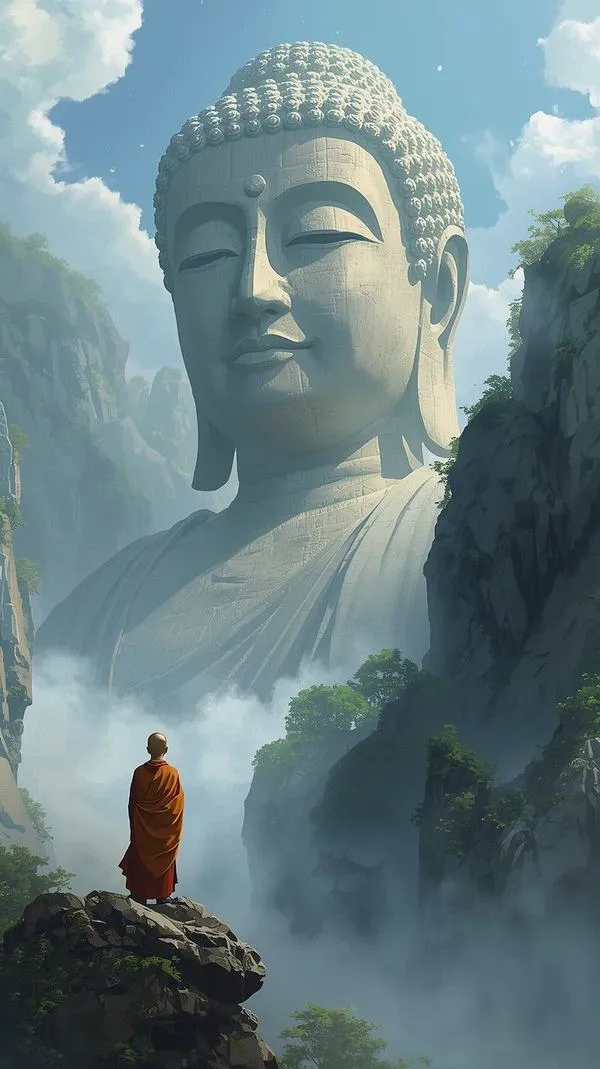 Ưa ảnh nền Phật cho điện thoại vì nhìn vào thấy nhẹ lòng