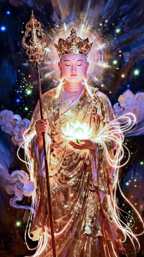 Chắp tay thể hiện kính lễ dưới khói hương gợi không gian thiền