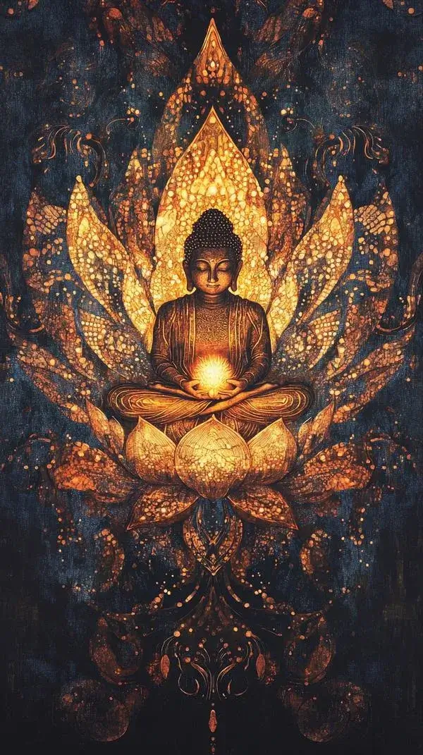 Hình Phật ban bình an giúp bạn giữ tâm an mỗi ngày nhé