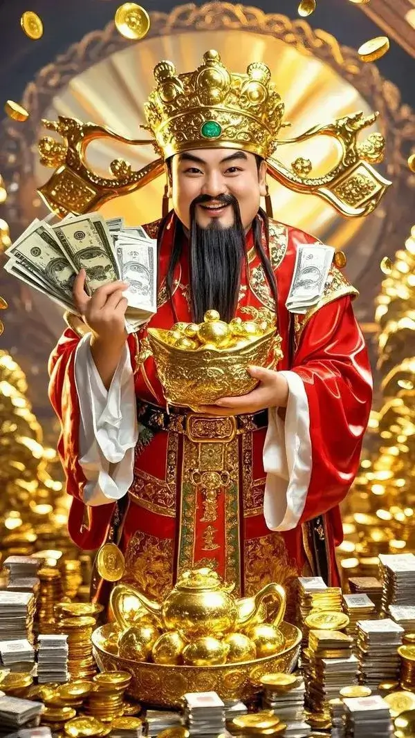 Hình nền phật may mắn nền tối, nhìn sang và nổi bật trên mọi màn hình