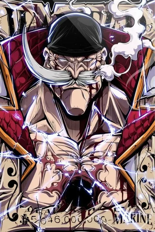 Avatar Râu Trắng cận mặt, ánh mắt nghiêm, khung viền cổ điển, chất thủ lĩnh.