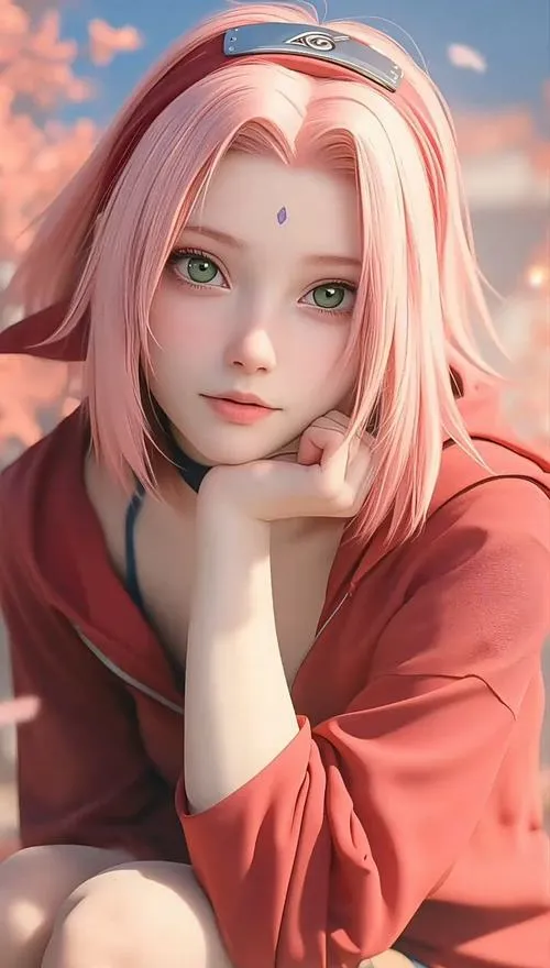 Album 90 Hình Nền Sakura Haruno đẹp tông hồng phấn phong cách tuyệt đối điện ảnh