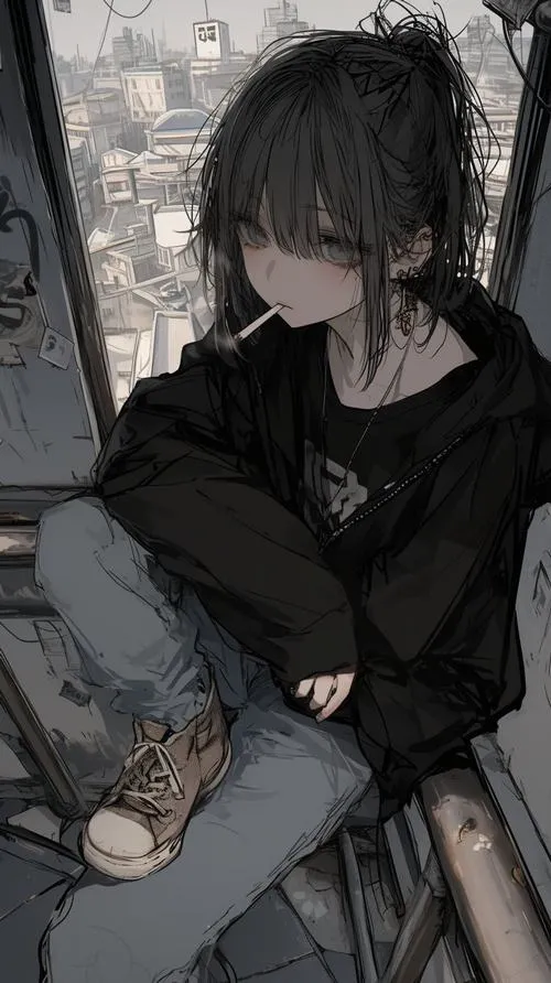 Tương phản nhấn mạnh đường nét làm nổi cường độ cá tính cực ngầu