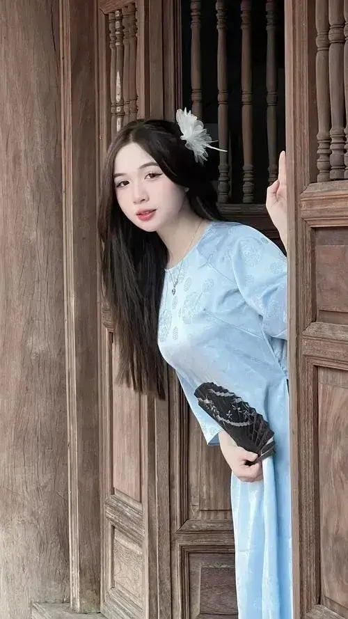 Không gian bổ trợ câu chuyện khi chụp áo dài truyền thống