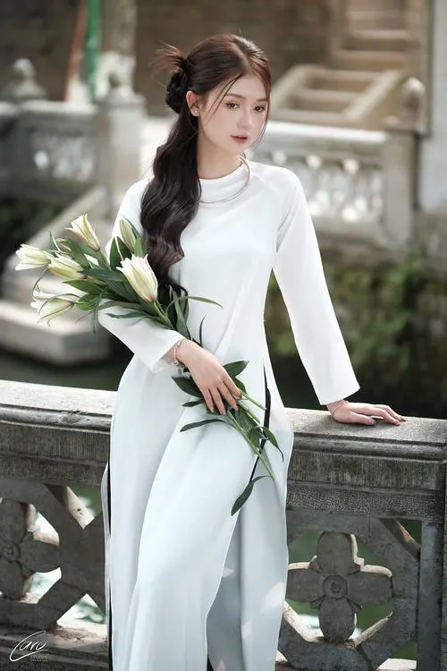 Áo dài học sinh gắn với cảm giác hoài niệm trong trẻo