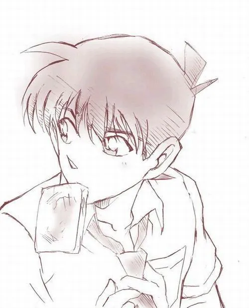 Cách vẽ Shinichi Kudo đơn giản và 16 hình Shinichi cute dễ vẽ cho người mới