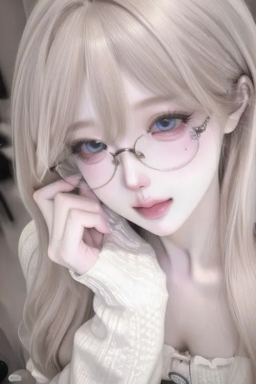 Chân dung nữ lạnh lùng cute, eyeliner mảnh, môi mím nhẹ, thần thái gọn mà cuốn