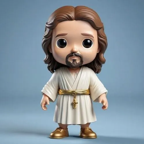 Tại sao hình Chúa Giêsu chibi dễ thương lại có sức hút kỳ lạ với người thích tối giản