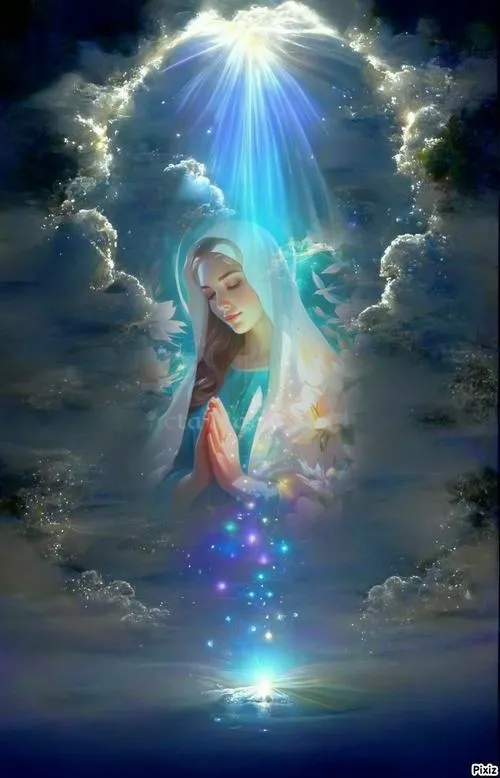 Vẻ đẹp mềm của hình ảnh đức mẹ Maria, càng nhìn càng thấy ấm và sâu