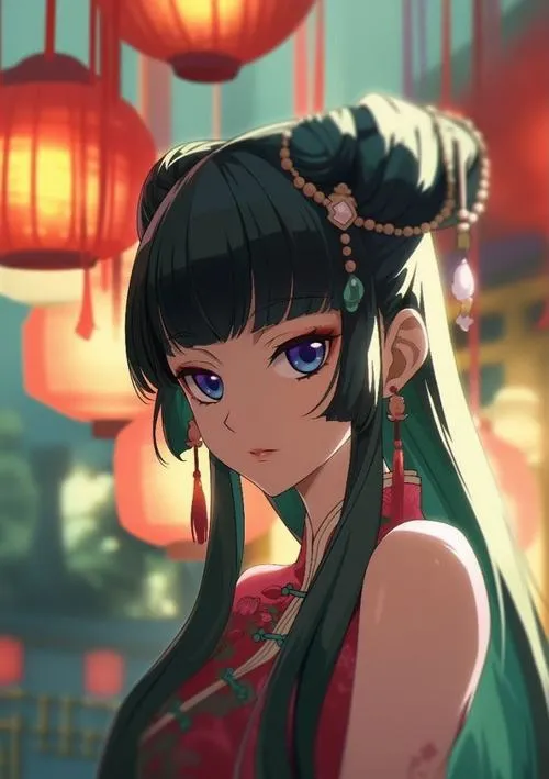 Anime: fantasy nhẹ hiệu ứng lấp lánh hạt bụi