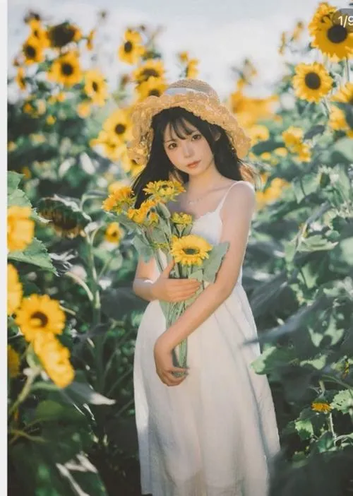 Gương mặt gồm mắt mũi môi hài hòa nghệ thuật