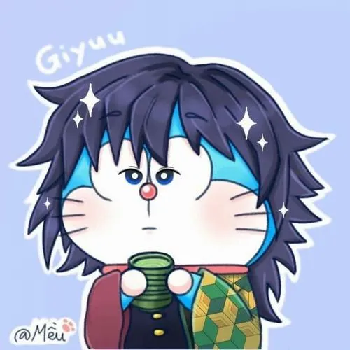 Ảnh hiển thị Dora phong cách tóc xanh rối, ánh mắt mệt mỏi, nhìn như vừa bị dí deadline.